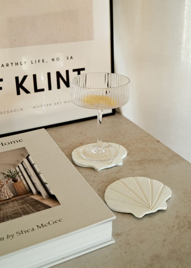 sous-verres coquillage